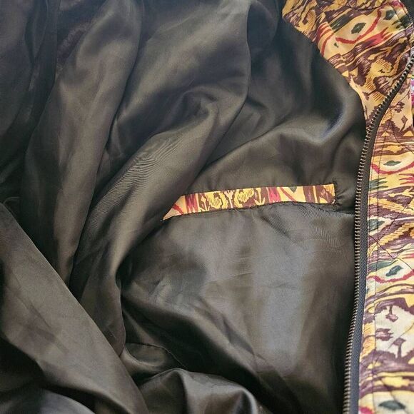 Robert Stock Vintage Southwest Geometric Bomber Jacket - Picture 8 of 8